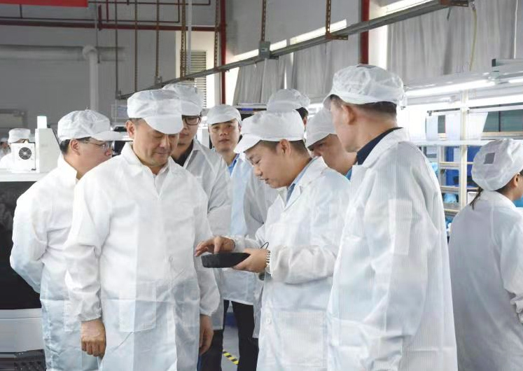 萍乡市委书记陈敏率队到威尼斯37266考察